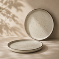 Talerz płytki Arondi Rustic Cream 25 cm